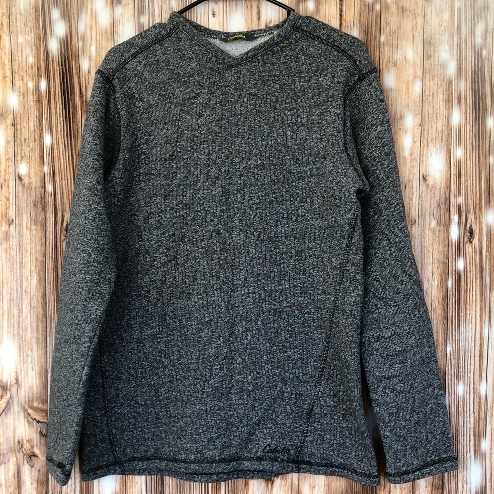 Cabela’s Cotton Blend Thermal V-Neck Long Sleeve